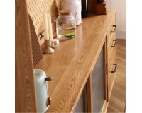 Nova Natural Solid Oak Large Sideboard 